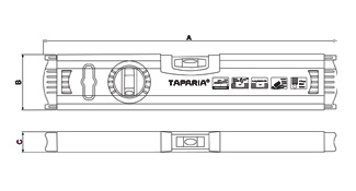 Spirit Level (0.5mm accuracy, without magnet)
